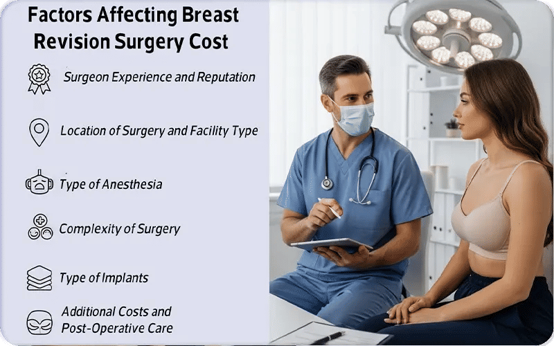 Factors Affecting Breast Revision Surgery Cost