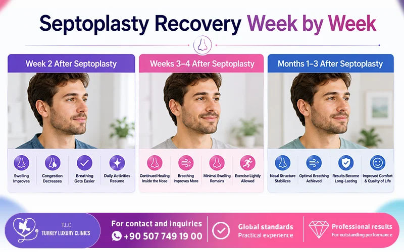 Septoplasty Recovery Week by Week
