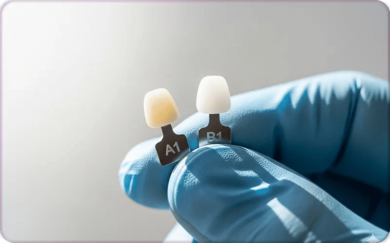 A1 vs. B1 Tooth Color