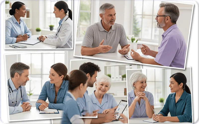 Quels sont les cas concrets de patients avec un IMC de 35 ?