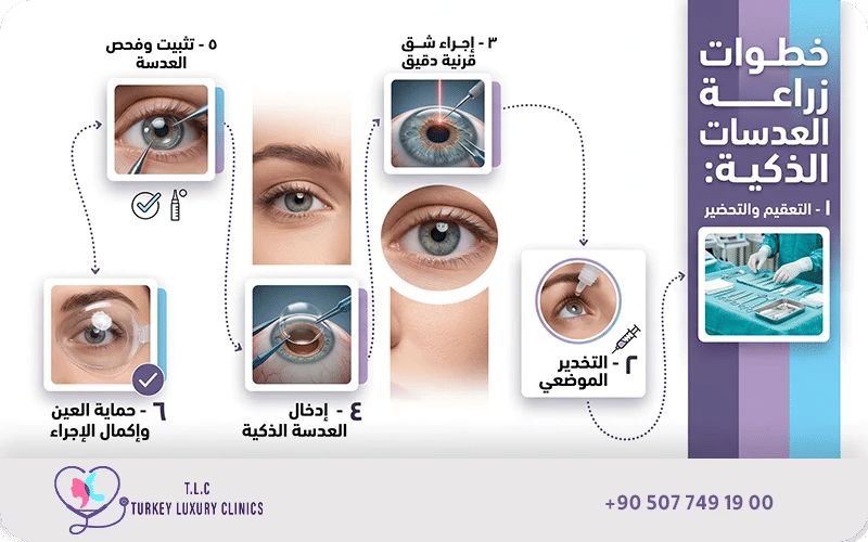 خطوات تجربتي مع عملية زراعة العدسات داخل العين