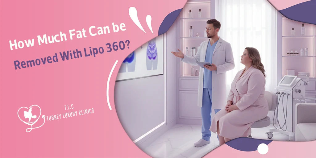 Wie viel Fett kann mit Lipo 360 entfernt werden?