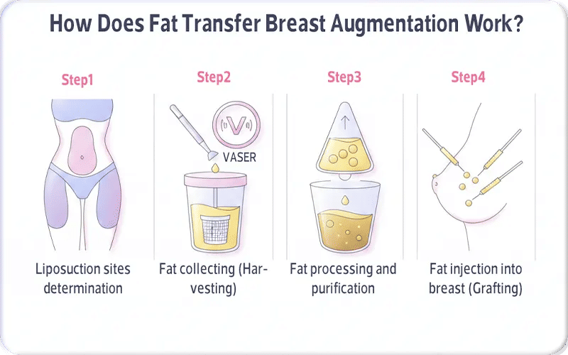 How Does Fat Transfer Breast Augmentation Work?