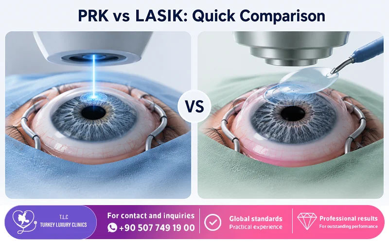 PRK vs LASIK: Quick Comparison