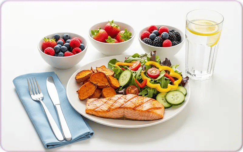 Une alimentation équilibrée et une hygiène de vie pendant la convalescence.