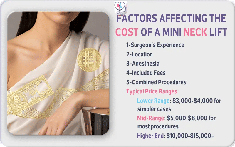 Factors affecting the cost of a mini neck lift