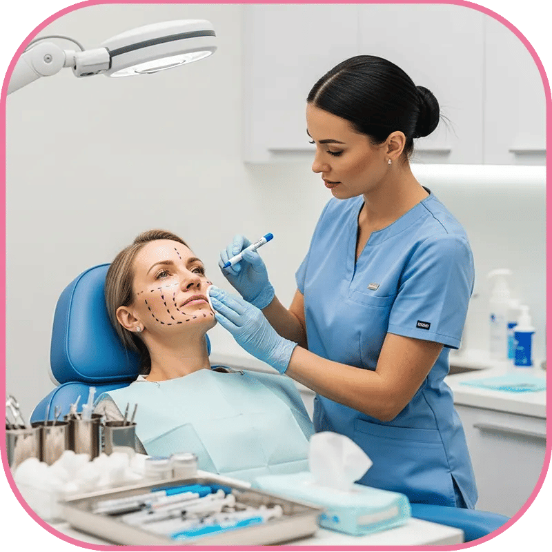 خطوات حقن الفيلر في تركيا