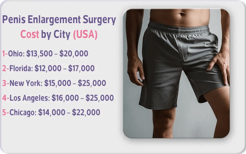 Penis Enlargement Surgery Cost in the USA