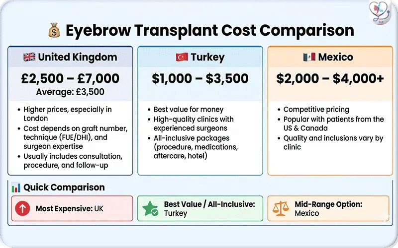 Why Choose Turkey for Eyebrow Transplants