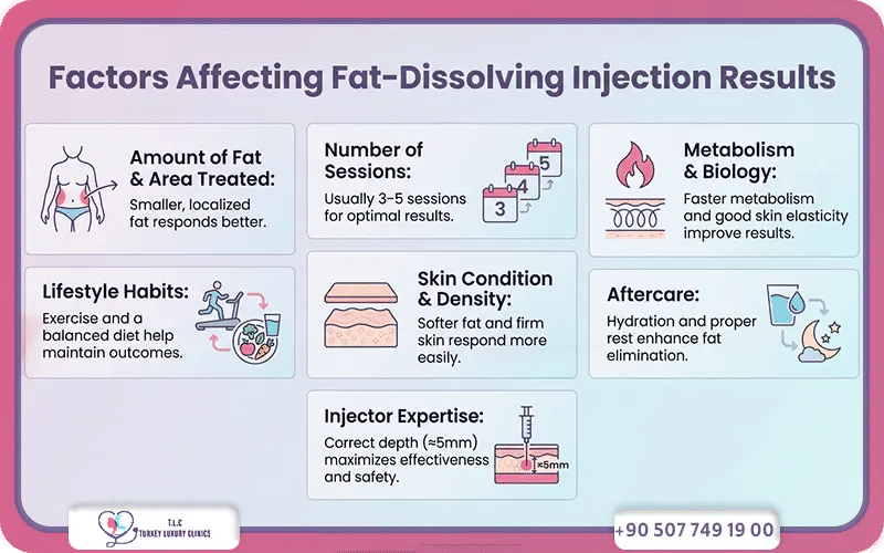 Factors Affecting Fat Dissolving Injection Results