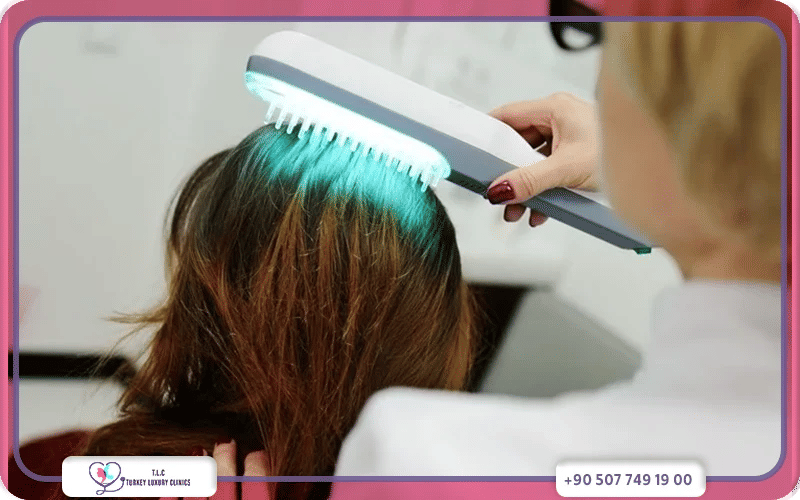 علاج الصدفية في الرأس بالضوء