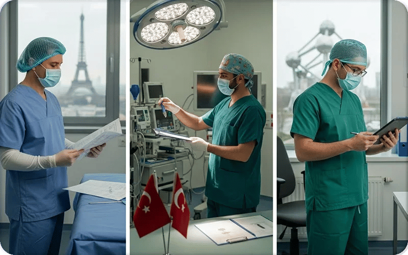 France vs Turquie vs Belgique, où trouver les meilleurs chirurgiens esthétiques ?