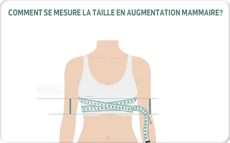Comment se mesure la taille en augmentation mammaire?