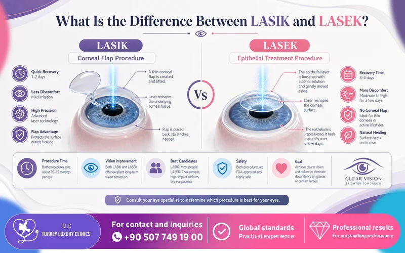 What Is the Difference Between LASIK and LASEK?