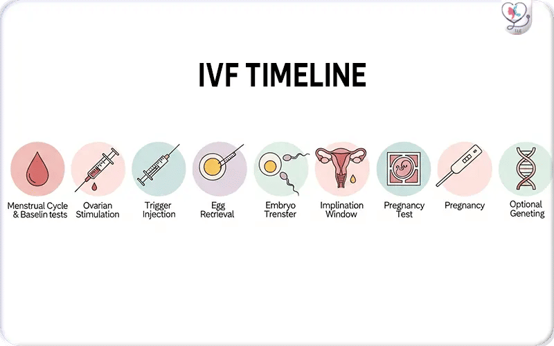 IVF Timeline Day by Day