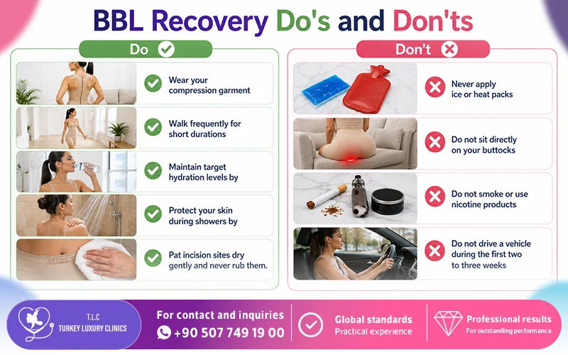 BBL Recovery Do's and Don'ts