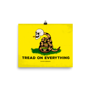 TREAD ON EVERYTHING | Poster