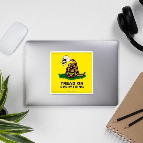 TREAD ON EVERYTHING | Sticker - Image 6
