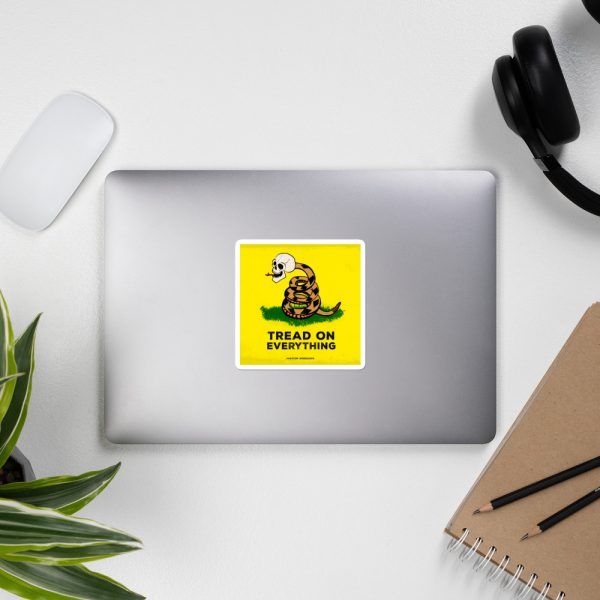 TREAD ON EVERYTHING | Sticker - Image 4
