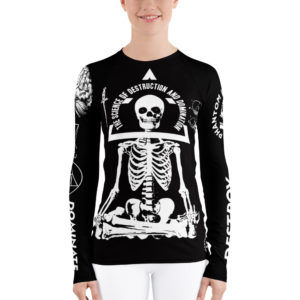 Science of Destruction -Feminine Fit Rash Guard