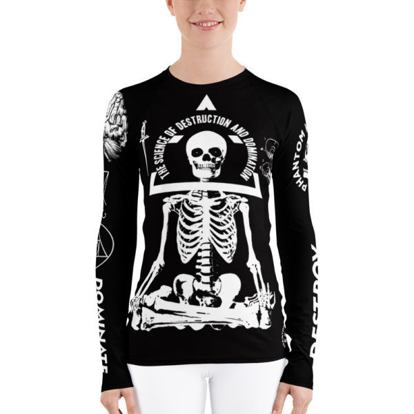 Science of Destruction -Feminine Fit Rash Guard