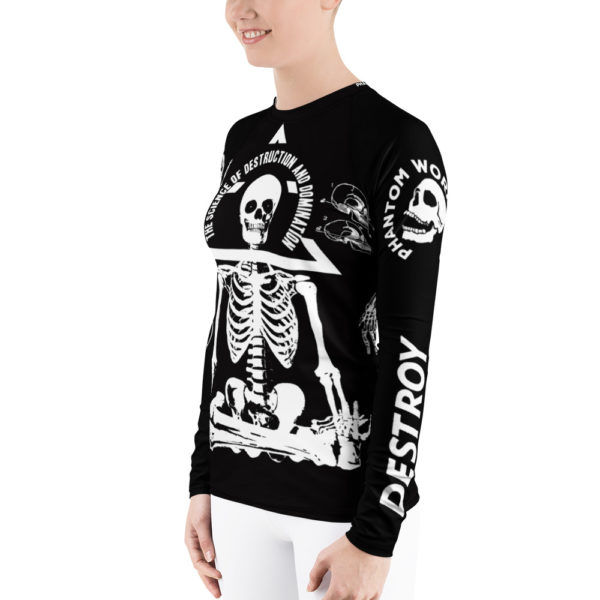 Science of Destruction -Feminine Fit Rash Guard - Image 3