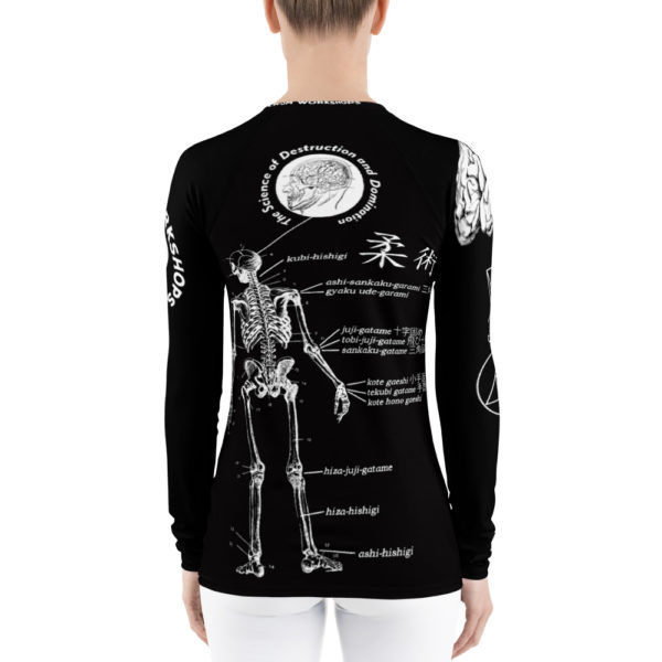 Science of Destruction -Feminine Fit Rash Guard - Image 2