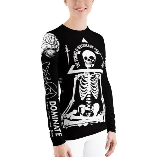 Science of Destruction -Feminine Fit Rash Guard - Image 4