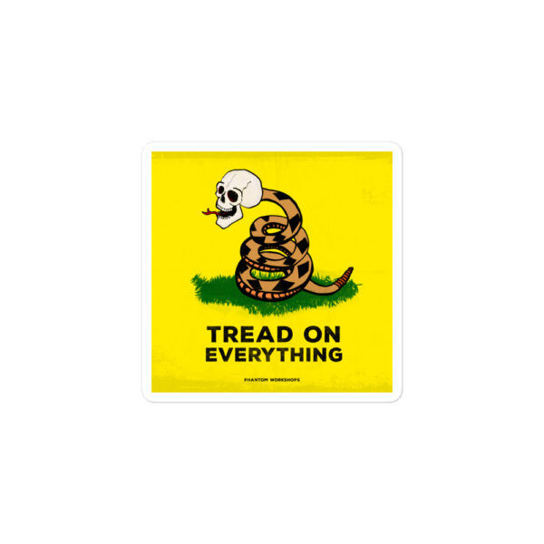 TREAD ON EVERYTHING | Sticker - Image 8