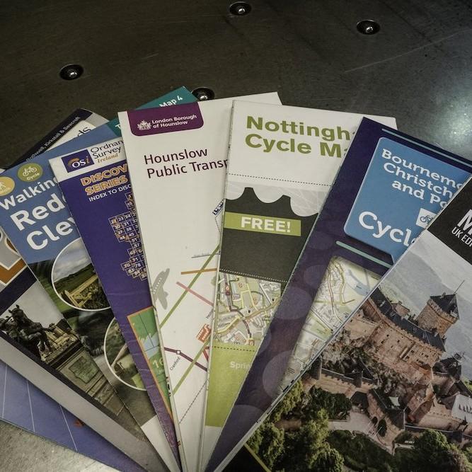 A selection of Folded Maps