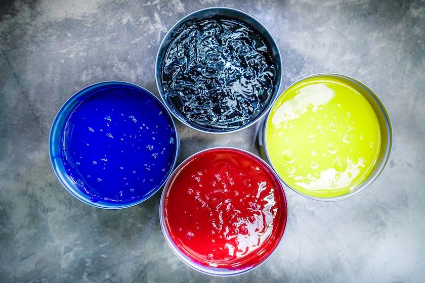 Ink containers with Environmentally friendly inks