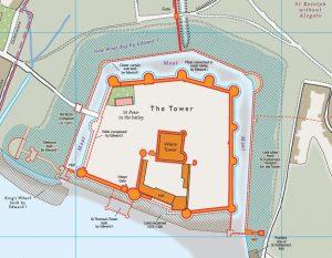 Medieval London Map - a look into the past - Dennis Maps