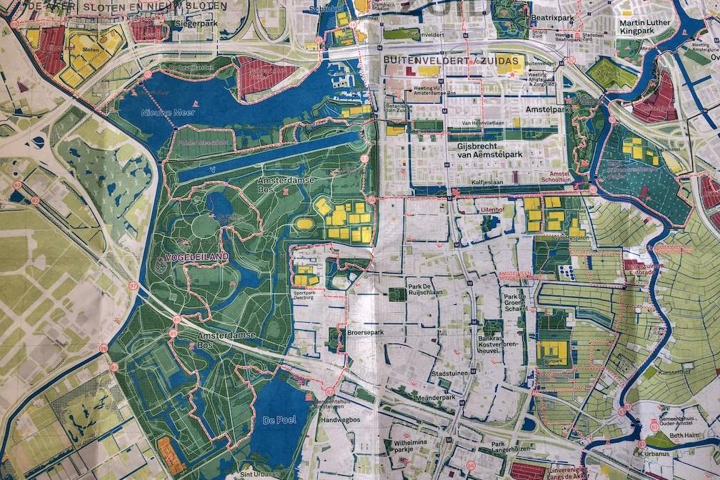 National Park City - Urban Nature Amsterdam map