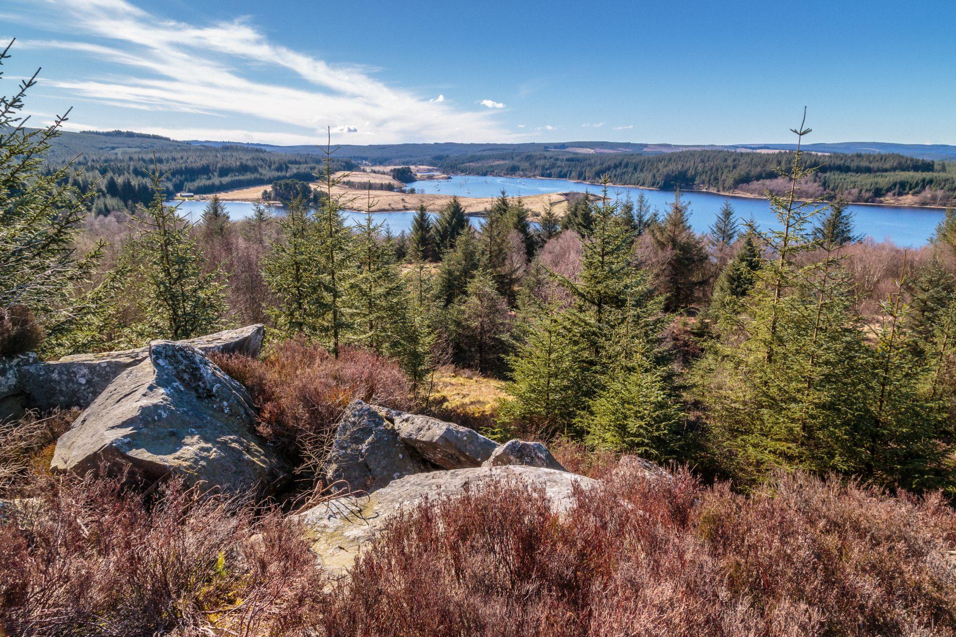 Kielder Water and Forest Park, Northumberland, England