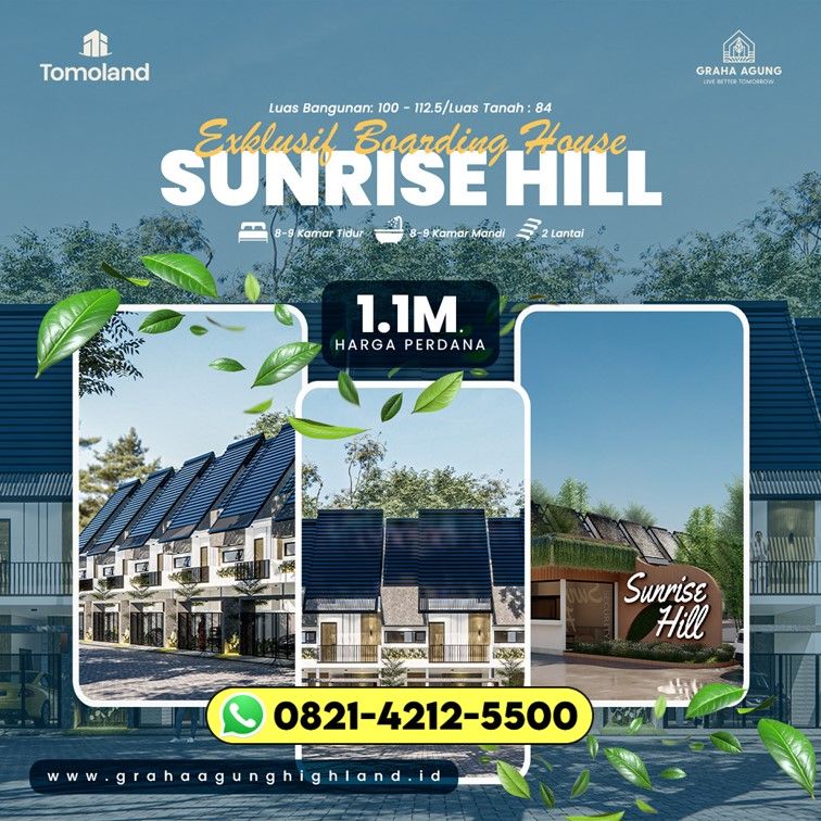 Rumah Kost Dijual Gading Mas Barat Solusi Cerdas untuk Passive Income di Kota Malang Call 0821-4212-5500