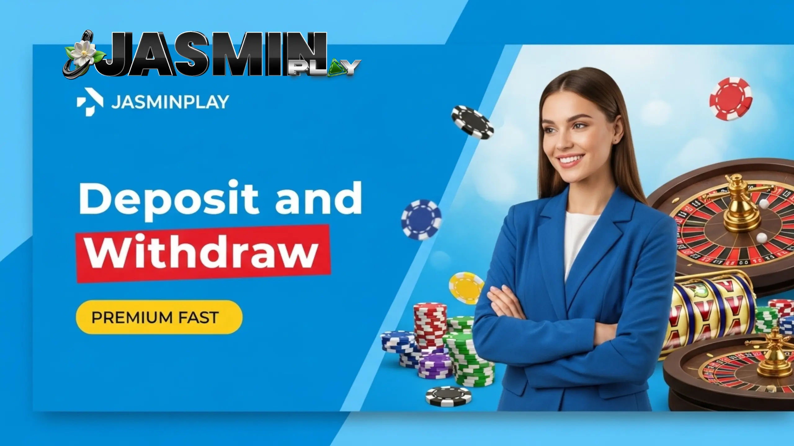 Ilustrasi proses deposit dan withdraw di Jasminplay yang praktis dan cepat, menunjukkan kemudahan transaksi keuangan bagi pengguna.