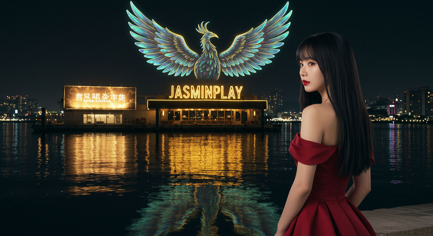 Banner promosi event eksklusif Jasminplay menawarkan bonus maksimal, menampilkan logo Jasminplay dan elemen slot gacor.