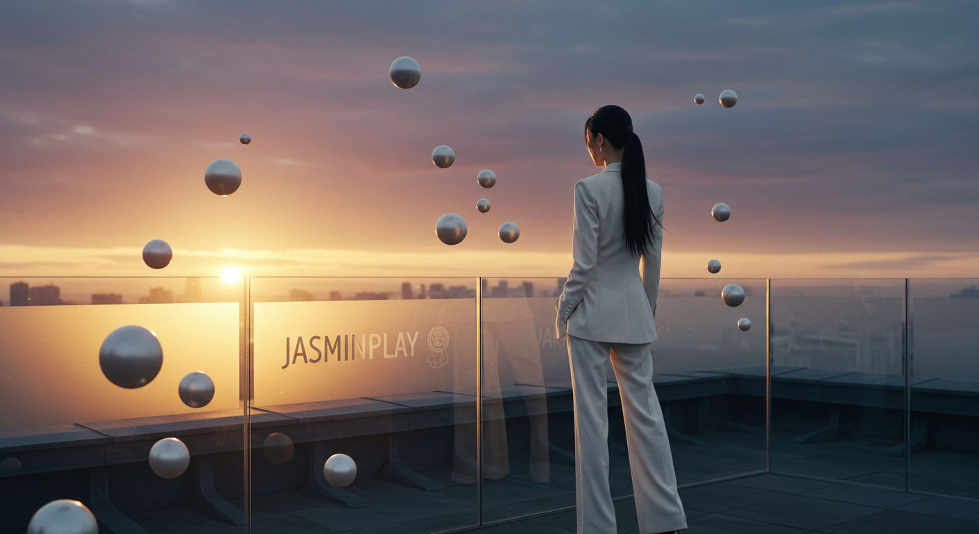 Ilustrasi Panduan Lengkap Tips Slot Online Gacor Jasminplay, situs betting online terbaik Indonesia dengan strategi kemenangan mudah di tahun 2025.