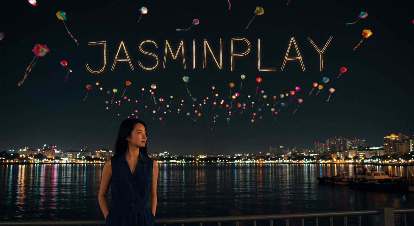 Gambar ilustrasi seorang pemula sedang mengklaim bonus new member di situs Jasminplay, menampilkan logo Jasminplay slot dan promo bonus besar, simbol keberuntungan di situs betting online terbaik Indonesia.