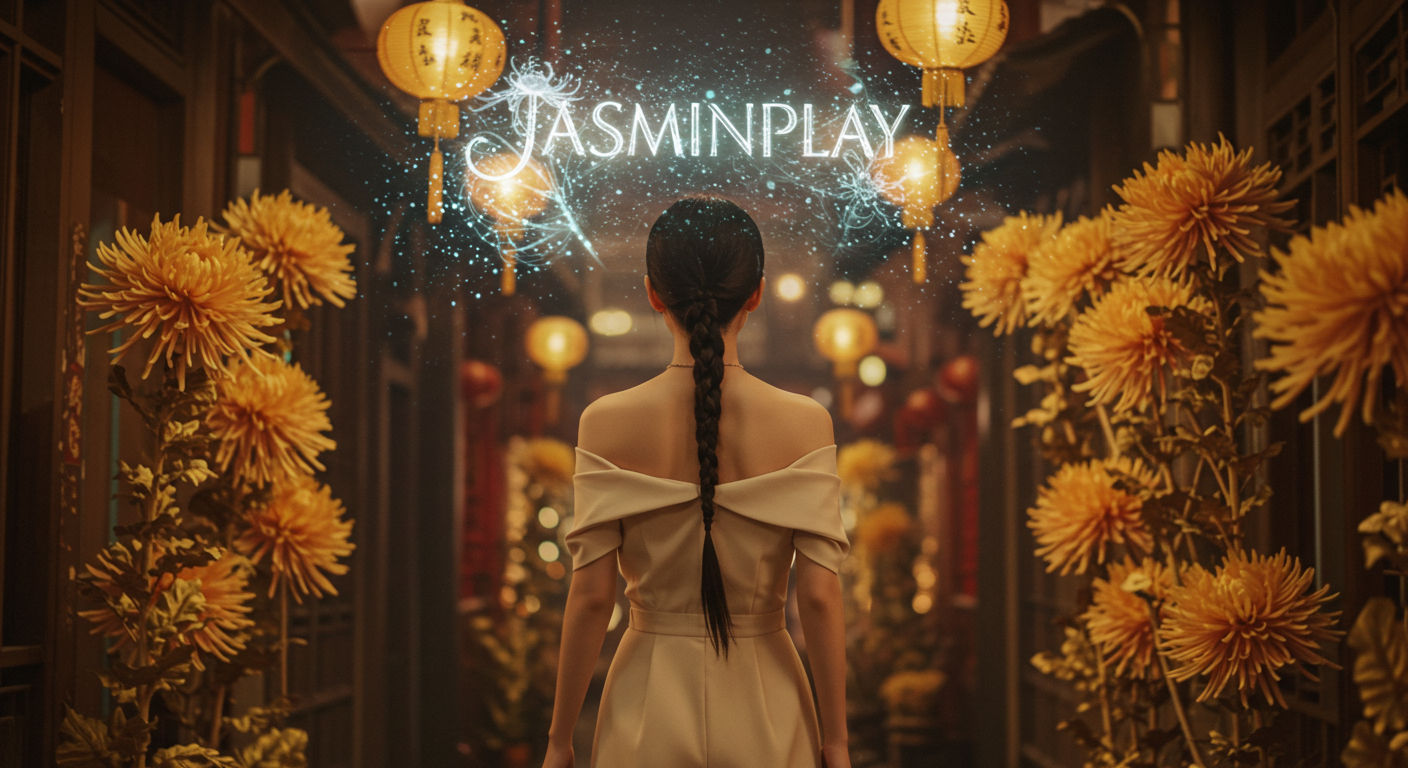 Seorang pemula yang gembira memegang jackpot besar di layar smartphone, dengan logo Jasminplay yang menonjol, di tengah latar belakang uang dan simbol kemenangan. Trik pemula raih jackpot Jasminplay slot gacor.