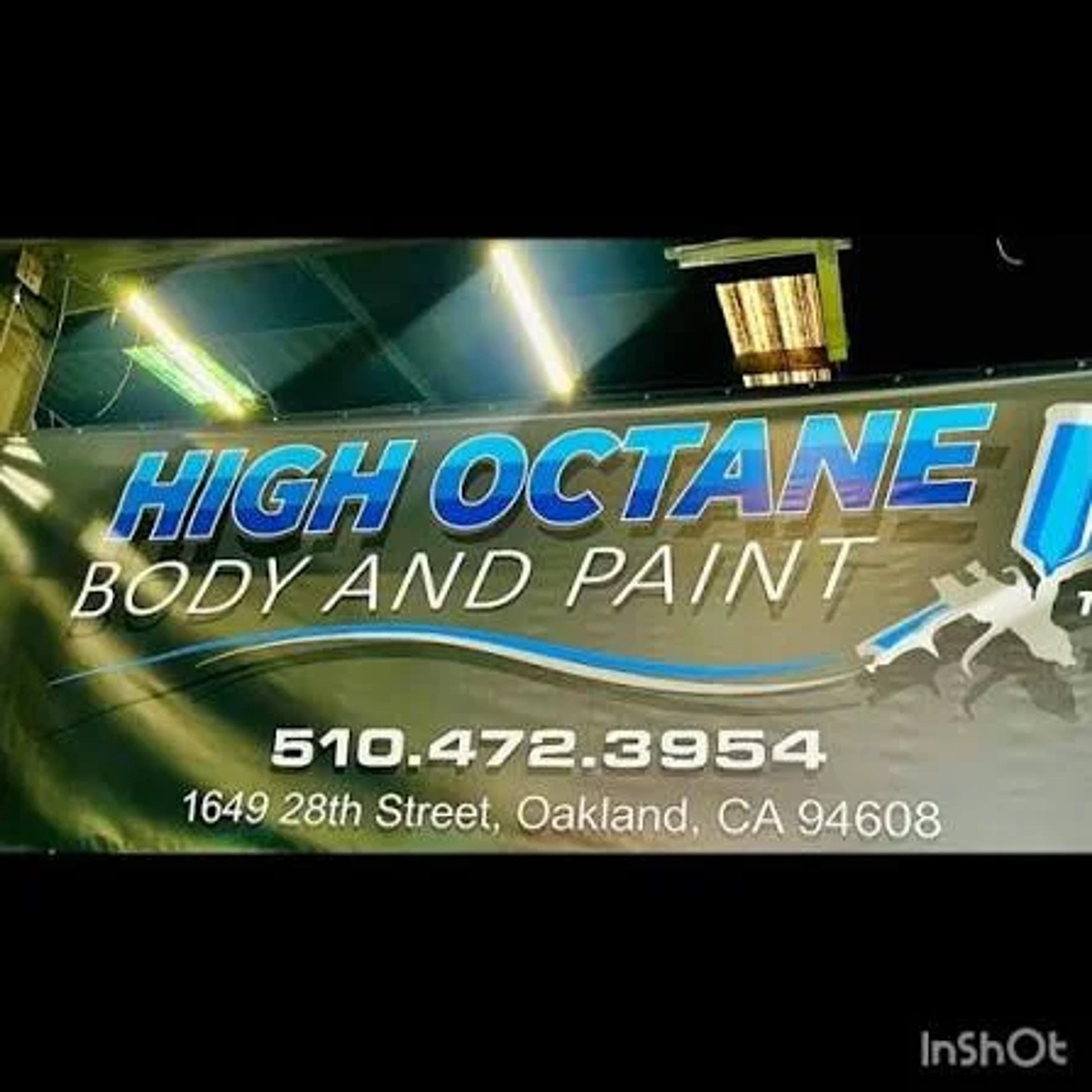High Octane Body & Paint banner