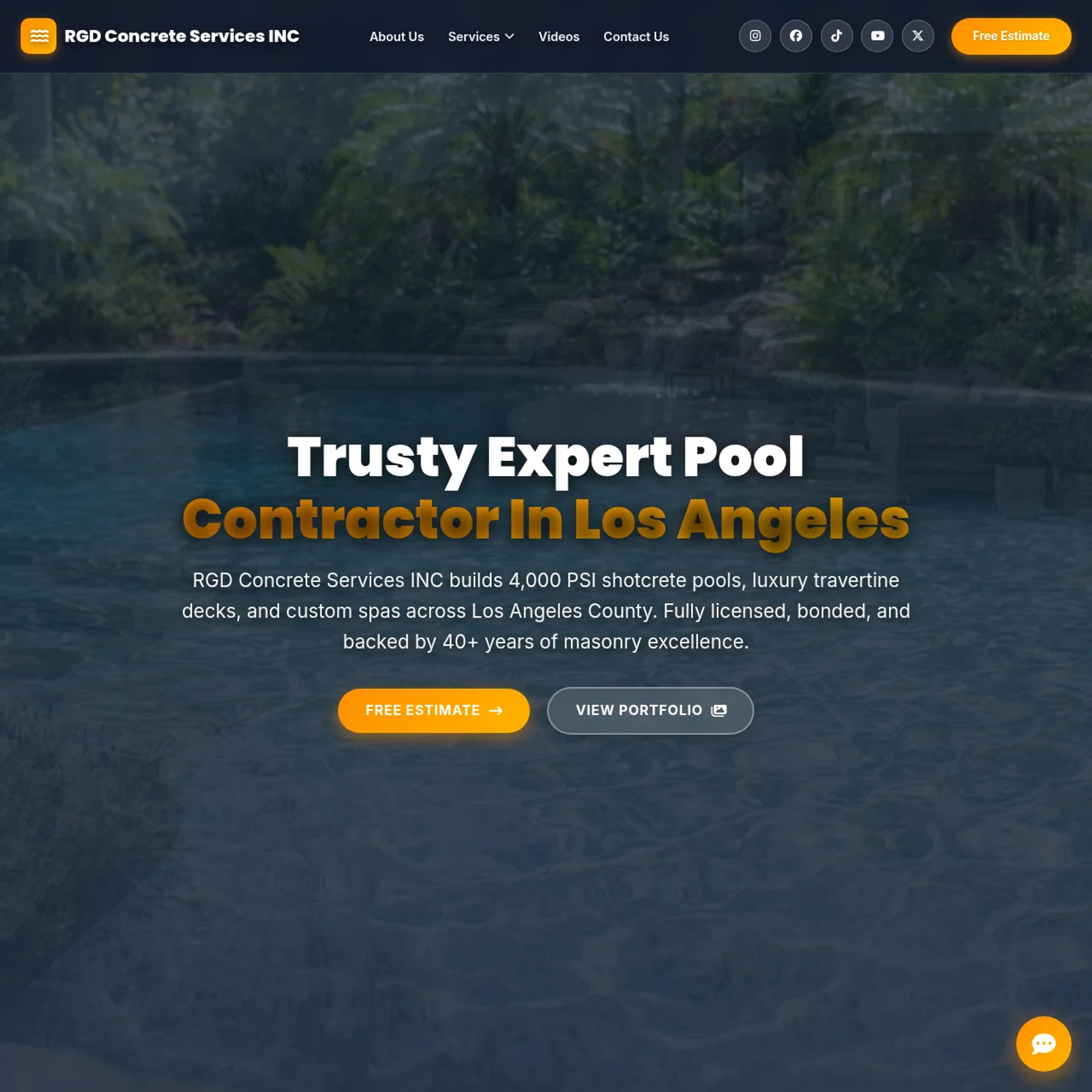 RGD CONCRETE SERVICES INC