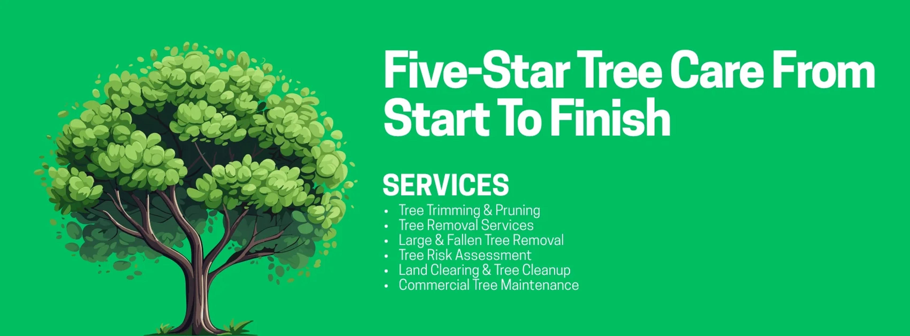 5 Star Tree Service Inc. banner