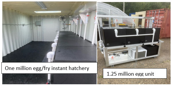 Instant hatcheries