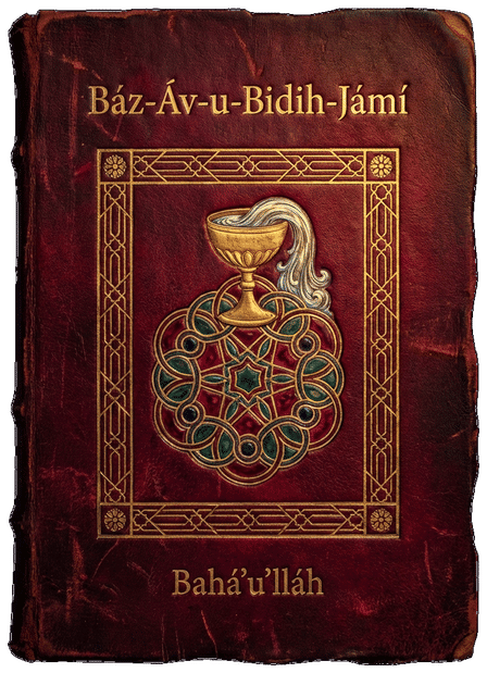 Báz-Áv-u-Bidih-Jámí (Come, Bring the Cup) by Bahá’u’lláh — book cover