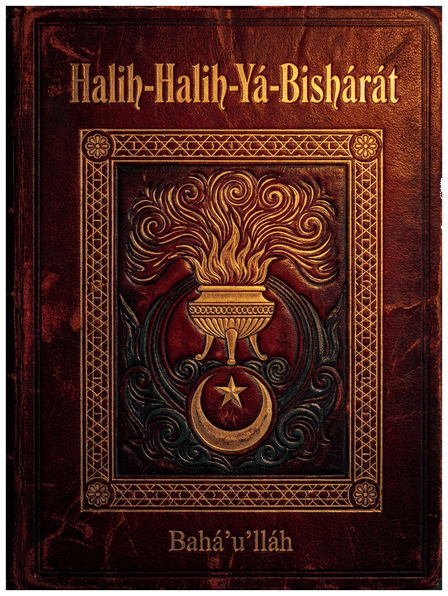 Halih-Halih-Yá-Bishárát (O Glad Tidings!) by Bahá’u’lláh — book cover