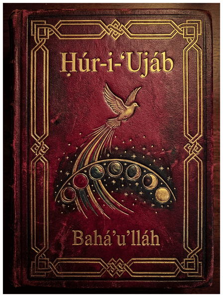 Ḥúr-i-’Ujáb (The Wondrous Maid) by Bahá’u’lláh — book cover