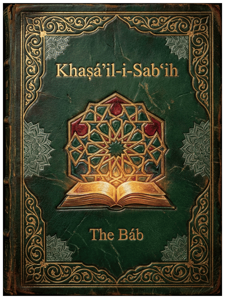 Khaṣá’il-i-Sab’ih (Seven Qualifications) by The Báb — book cover