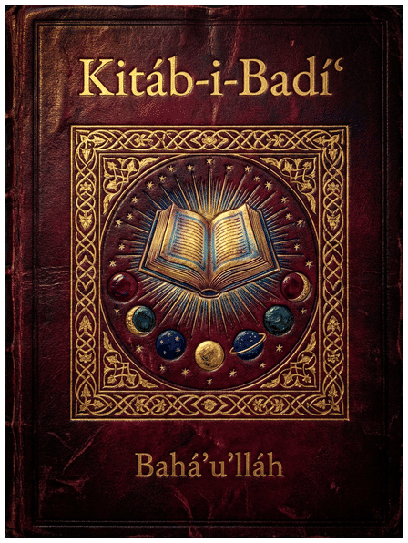 Kitáb-i-Badí’ (The Wondrous Book) by Bahá’u’lláh — book cover