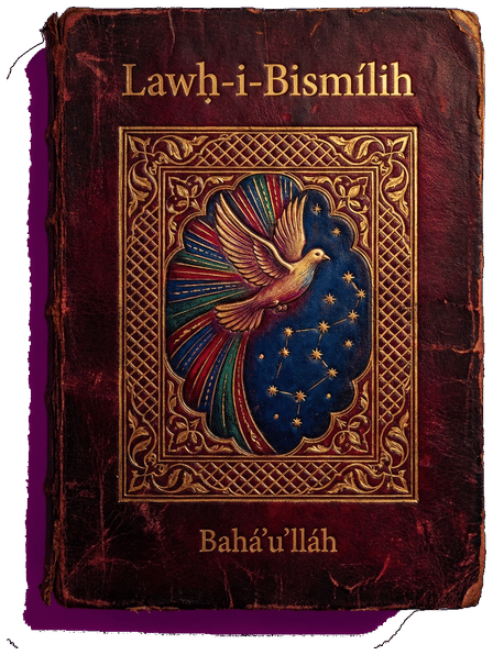 Lawḥ-i-Bismílih (Tablet of the Bismillah) by Bahá’u’lláh — book cover
